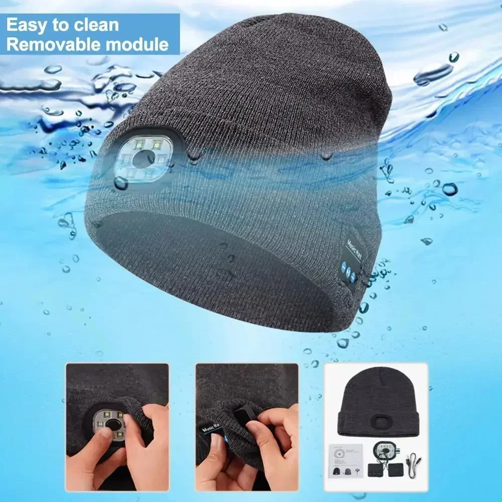 VEZZO™ Flashlight Bluetooth Beanie (BEST SELLER!)