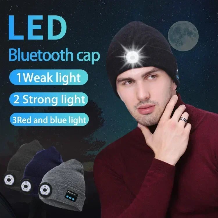 VEZZO™ Flashlight Bluetooth Beanie (BEST SELLER!)