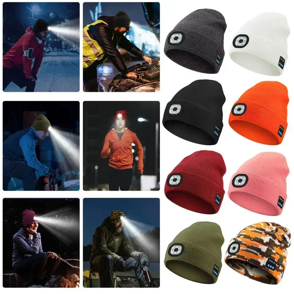 VEZZO™ Flashlight Bluetooth Beanie (BEST SELLER!)